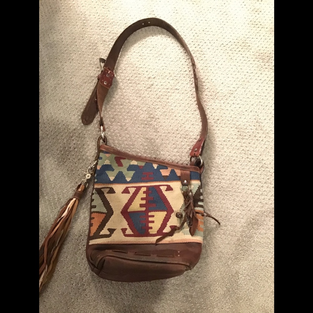 Artisan made bucket bag
